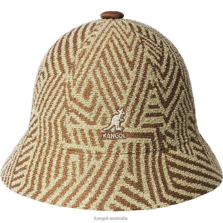 kangol australia Virtual Grid Casual LZ46X485 Mahogany/Oat