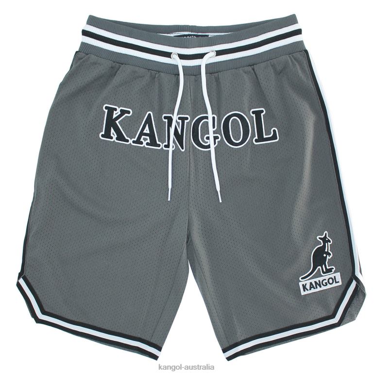 kangol australia Game Day Basketball Shorts LZ46X1008 Grey